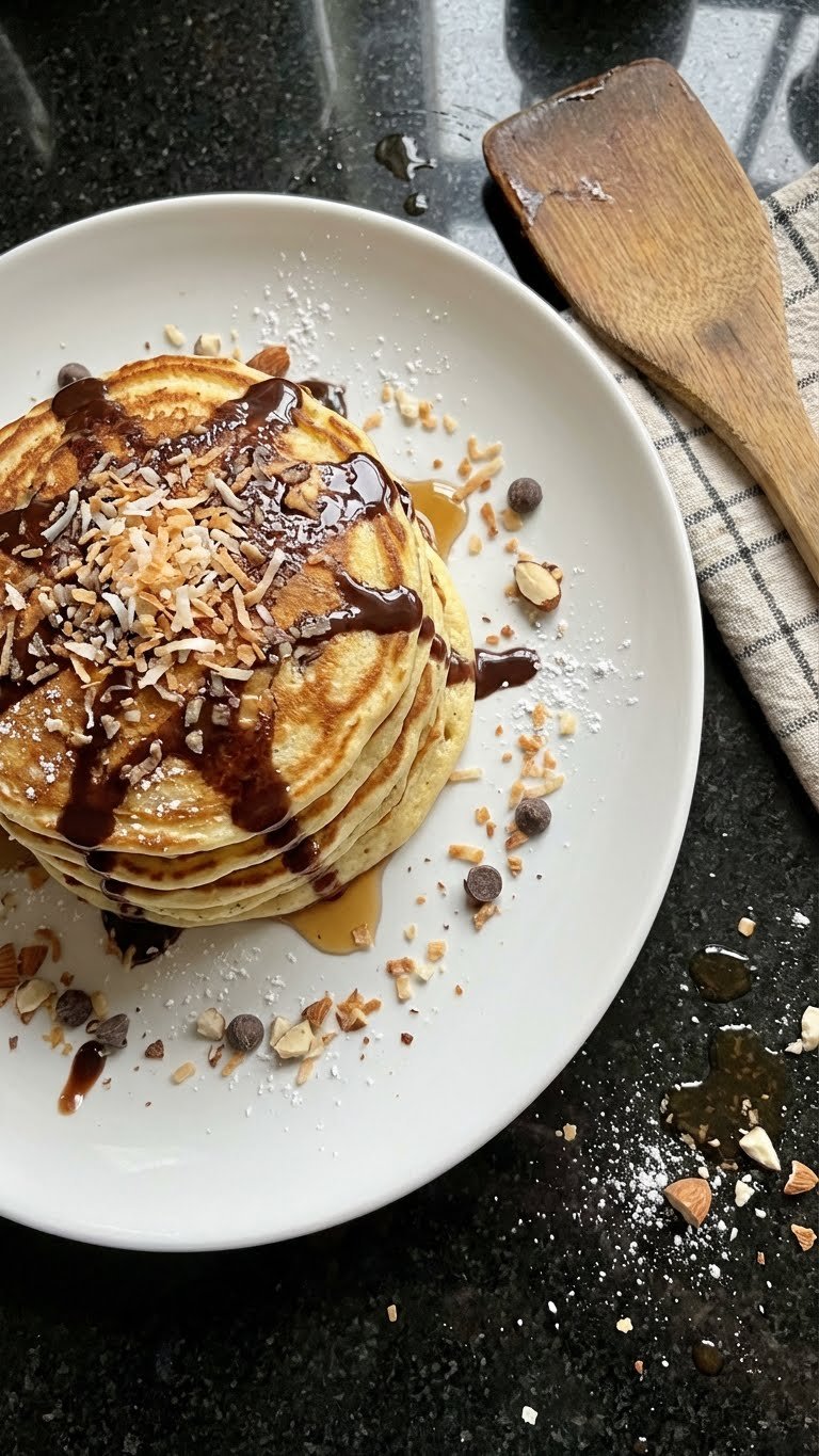 Almond Joy Pancakes