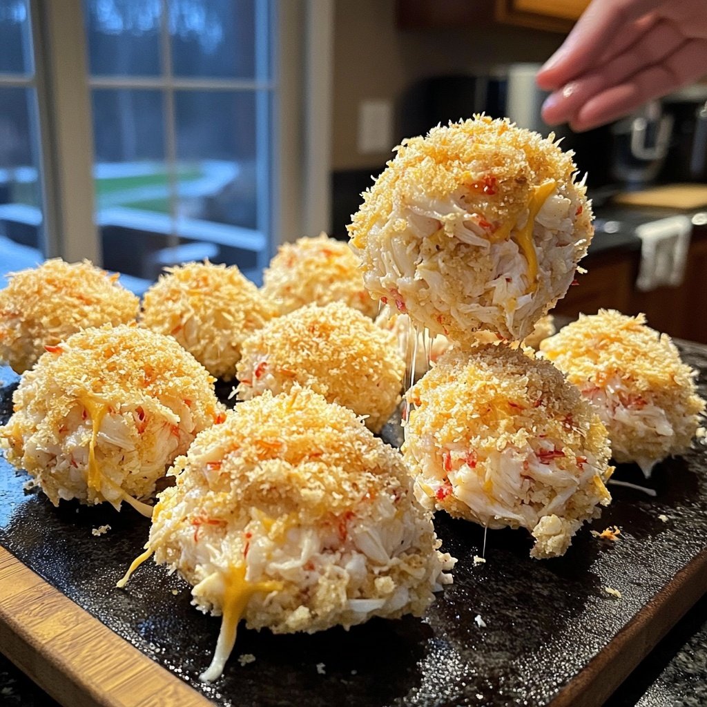 Baked Crab Bombs Recipe