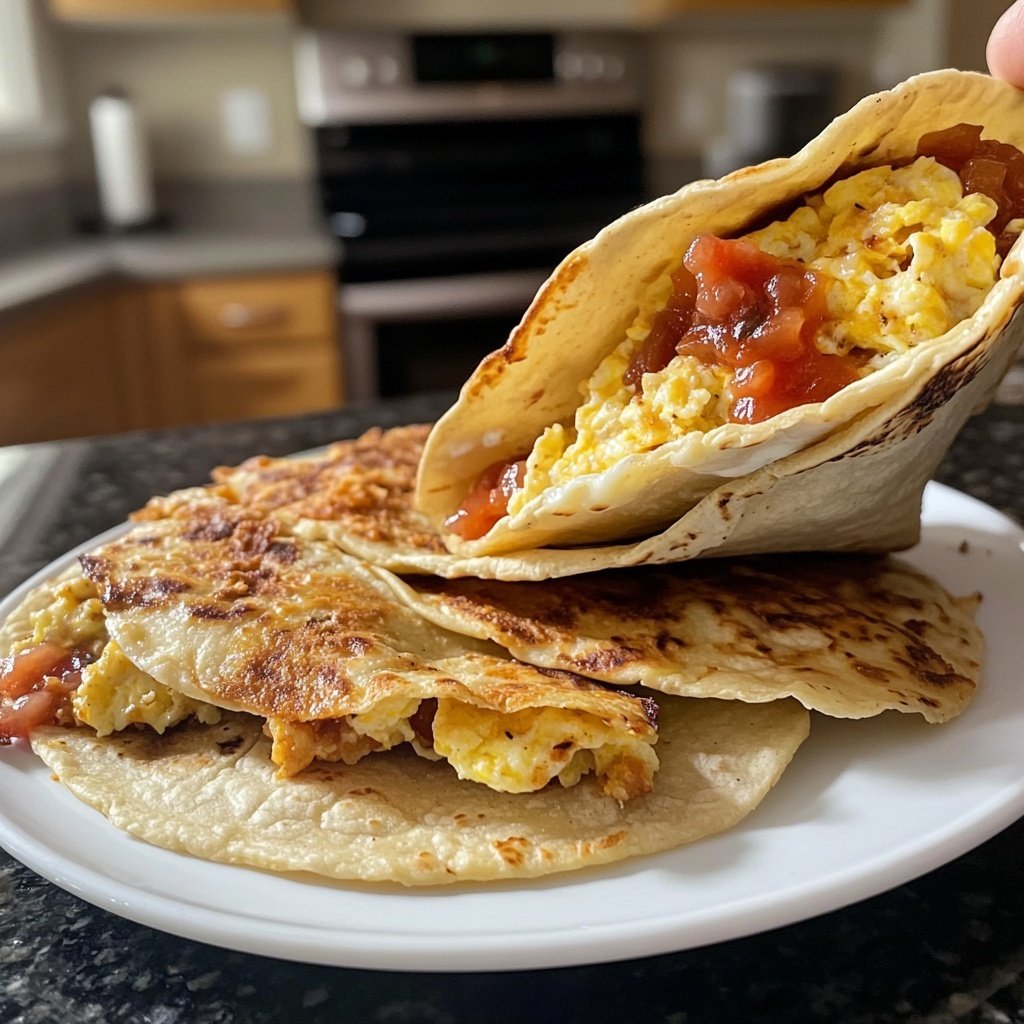Simple Baked Breakfast Tacos