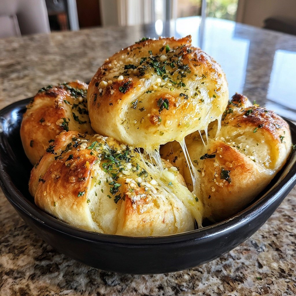 Garlic Knots Chewy Soft