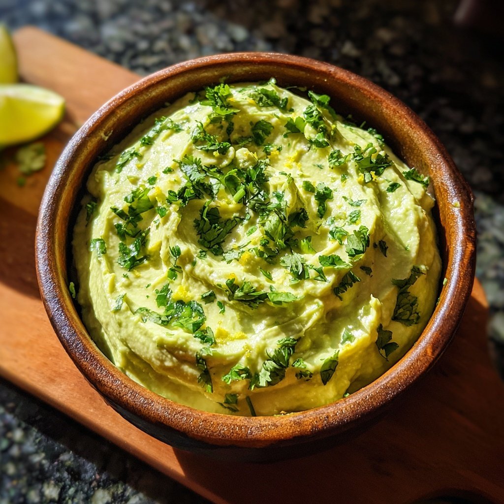 Creamy Avocado Lime Dip