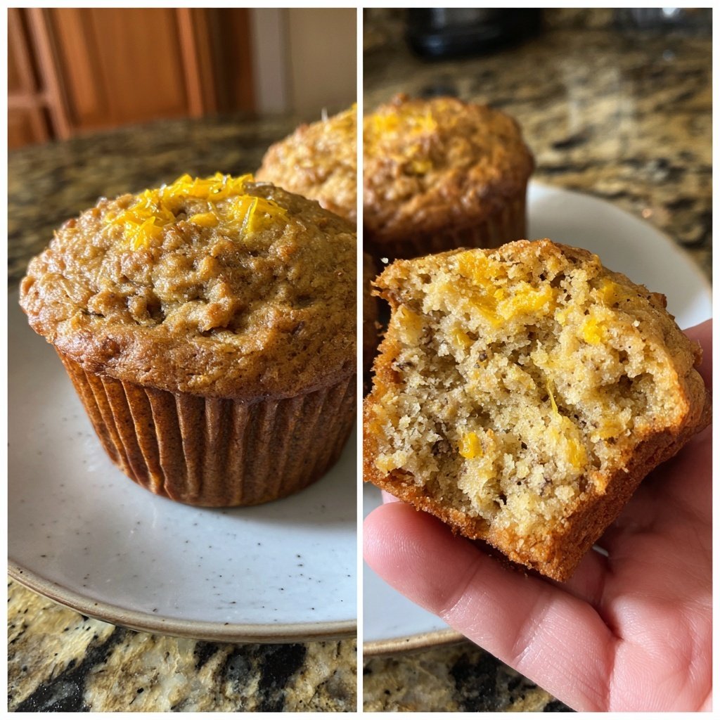 Banana Orange Muffin Bliss