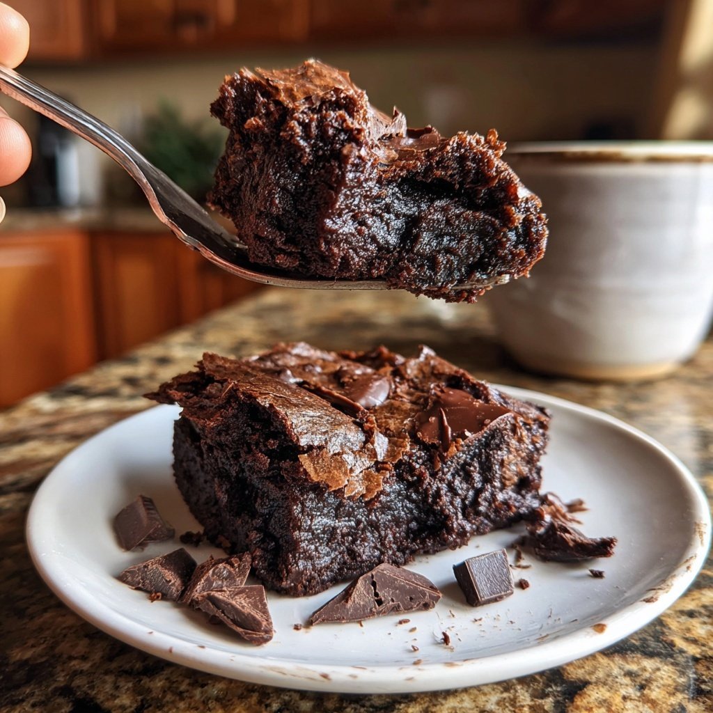 Sourdough Discard Brownies with Espresso Powder