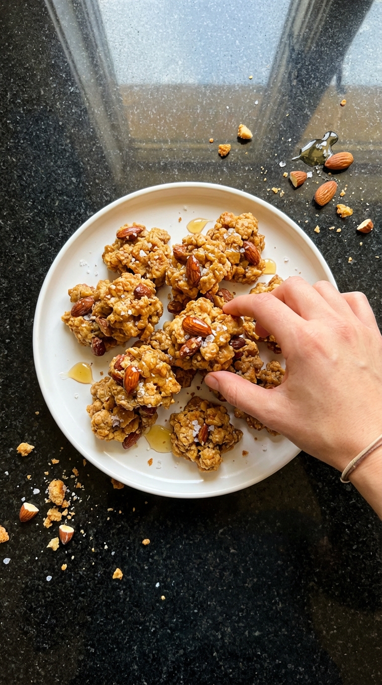 Honey Almond Snack Clusters