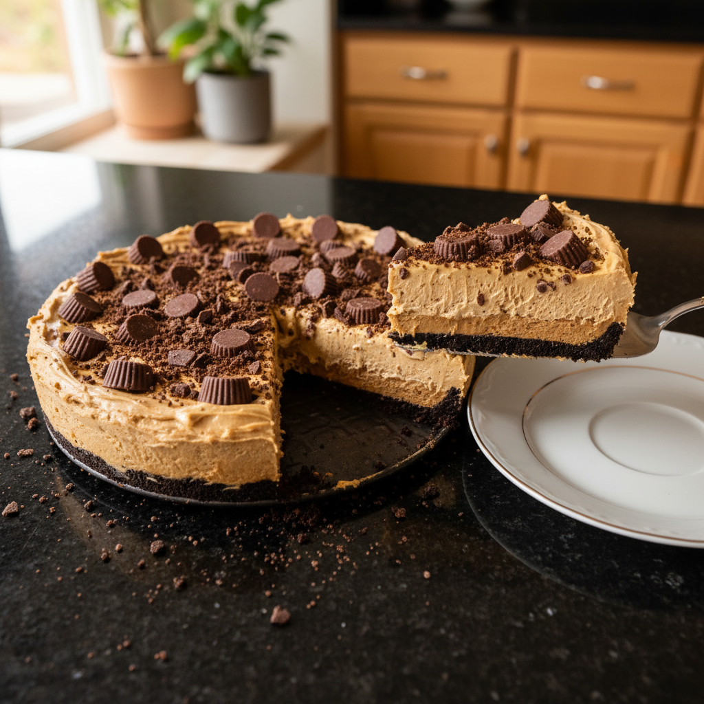 Reese's Peanut Butter Cream Pie