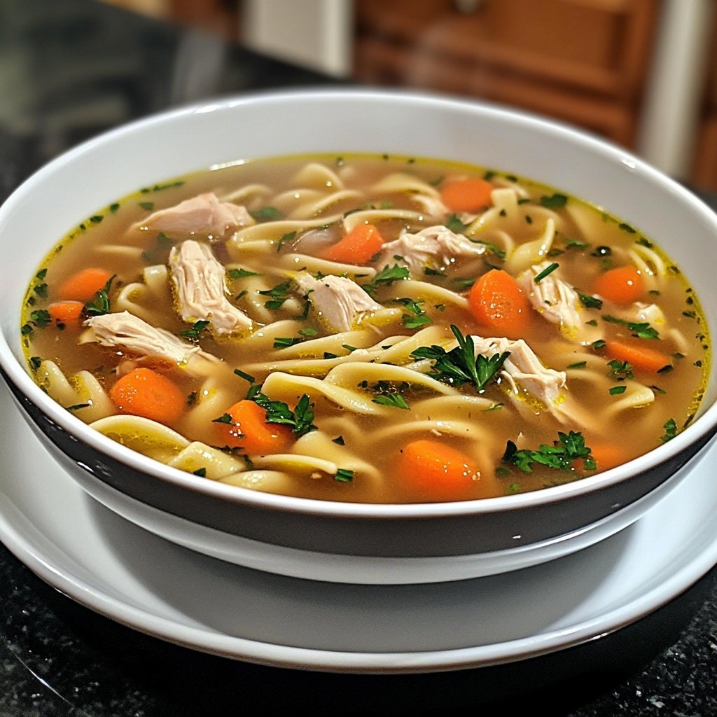 Ultimate Healing Chicken Noodle Soup