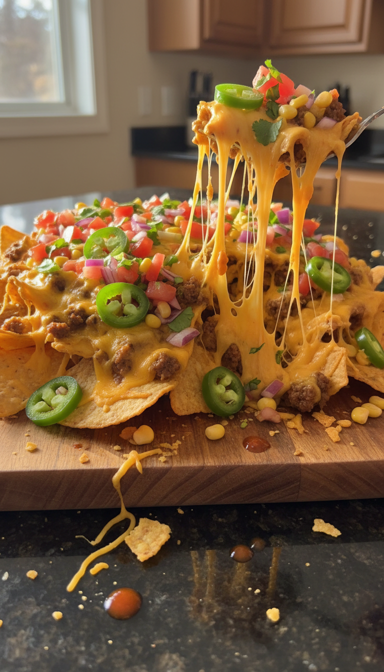 Spicy Taco-Inspired Nachos