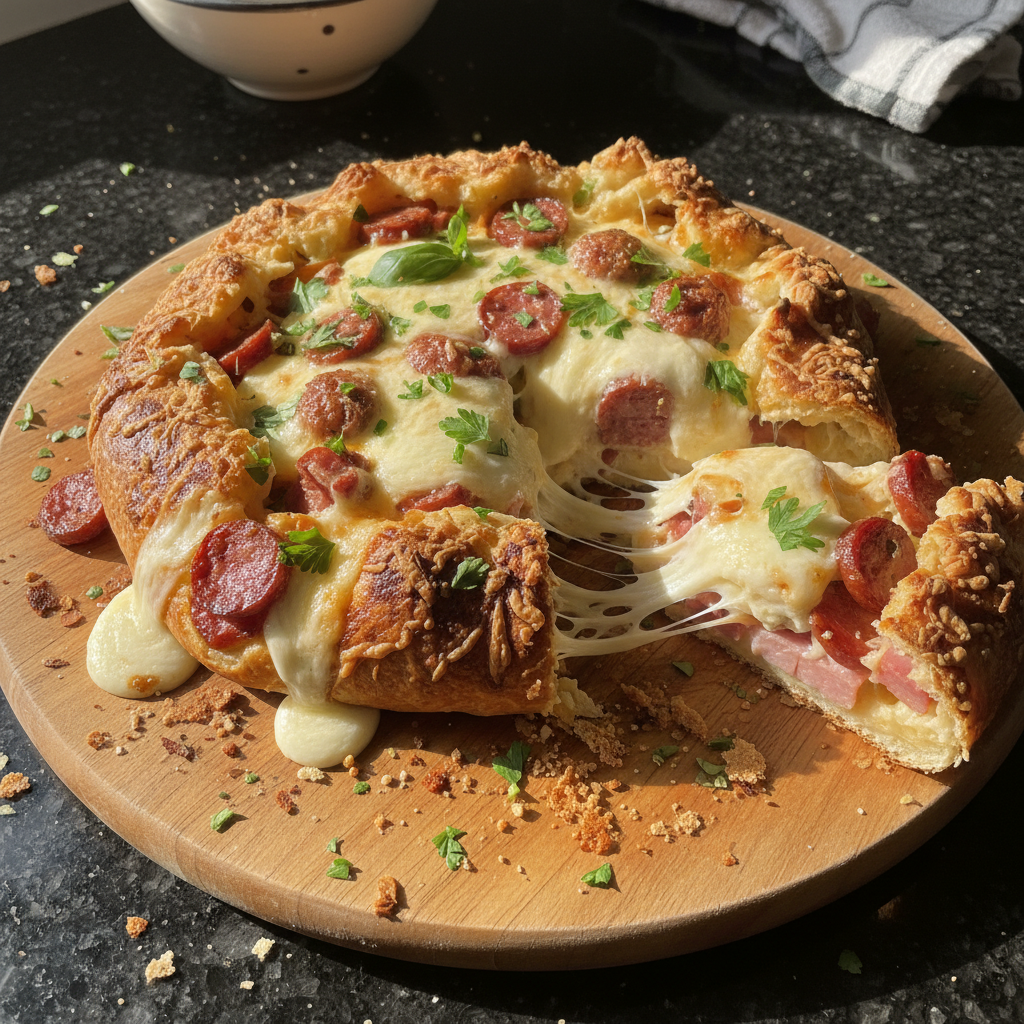 Savory Cheese and Meat Delight