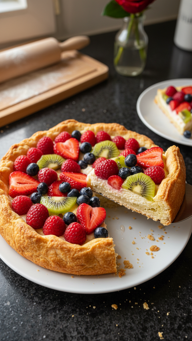 Valentine's Day Fruit Tart
