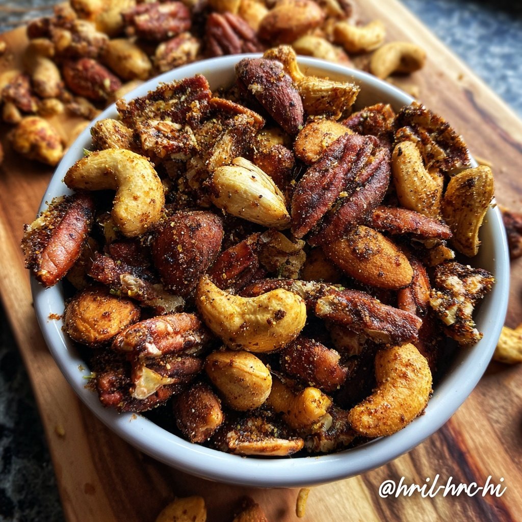 Spiced Mixed Nut Snack