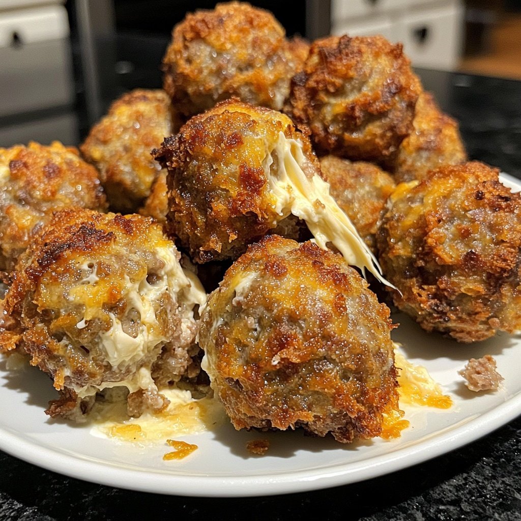 Cream Cheese Sausage Balls