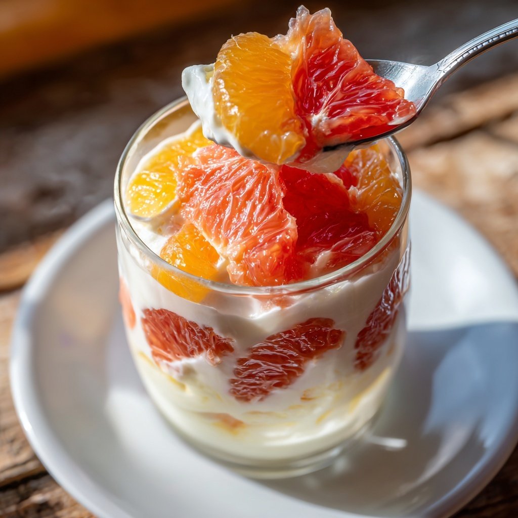 Winter Citrus Yogurt Parfait