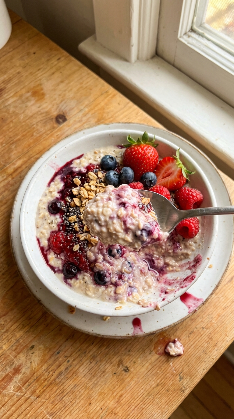 Berry Blast Overnight Oats