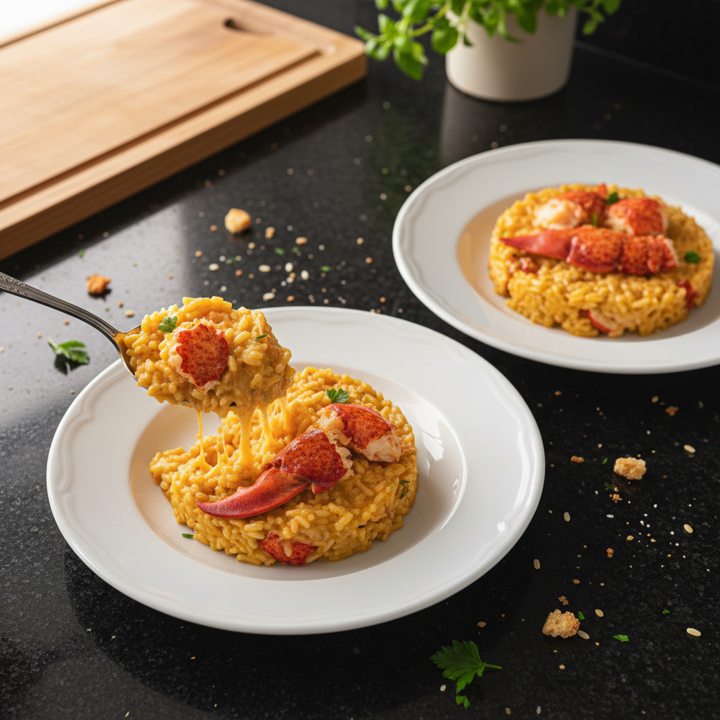 Elegant Lobster Risotto for Two