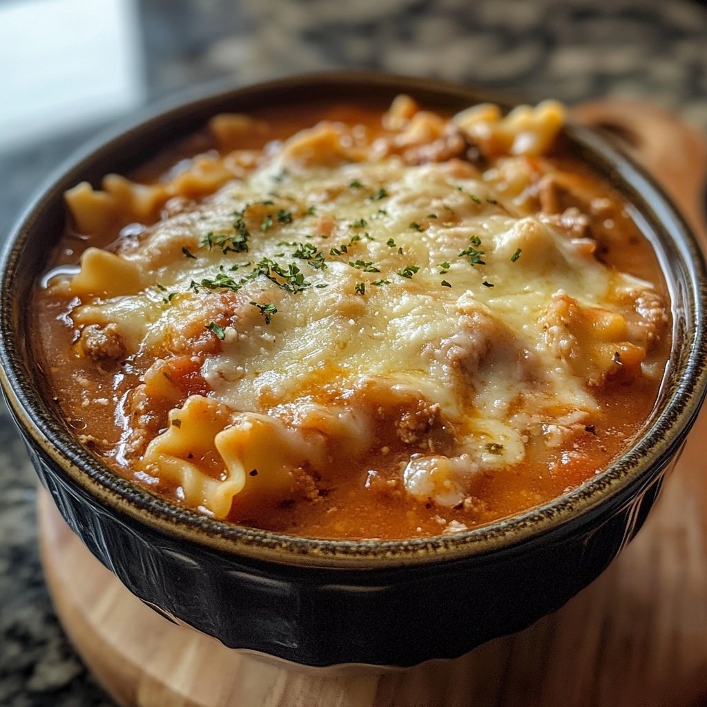 Lasagna Soup