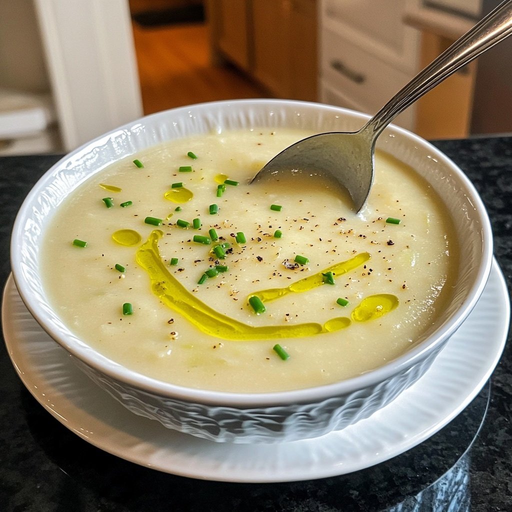Creamy Potato Leek Soup for Cold Winter Nights