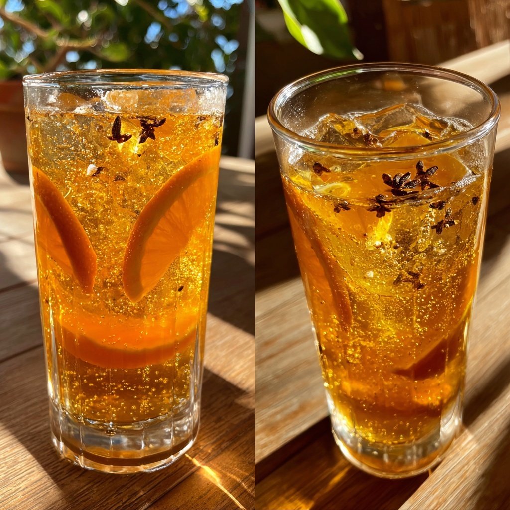 Clementine Clove Sparkling Sipper