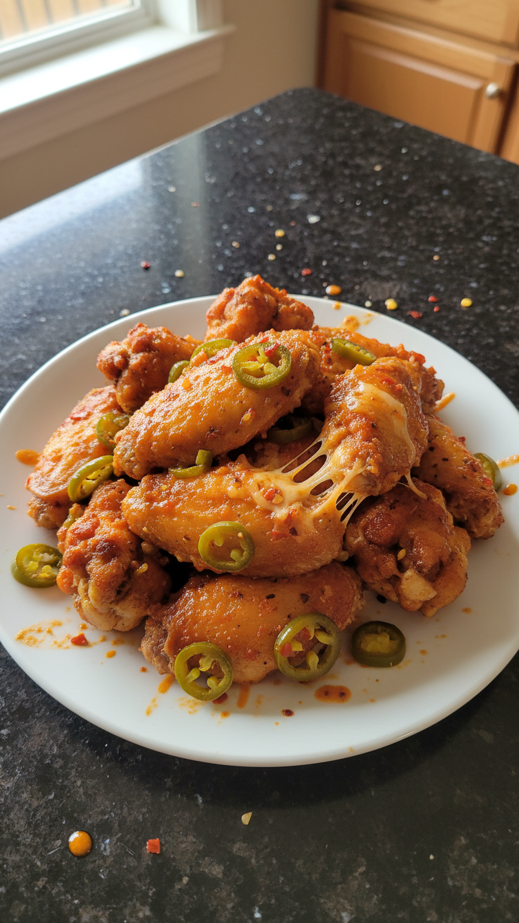 Fiery Jalapeno Chicken Wings