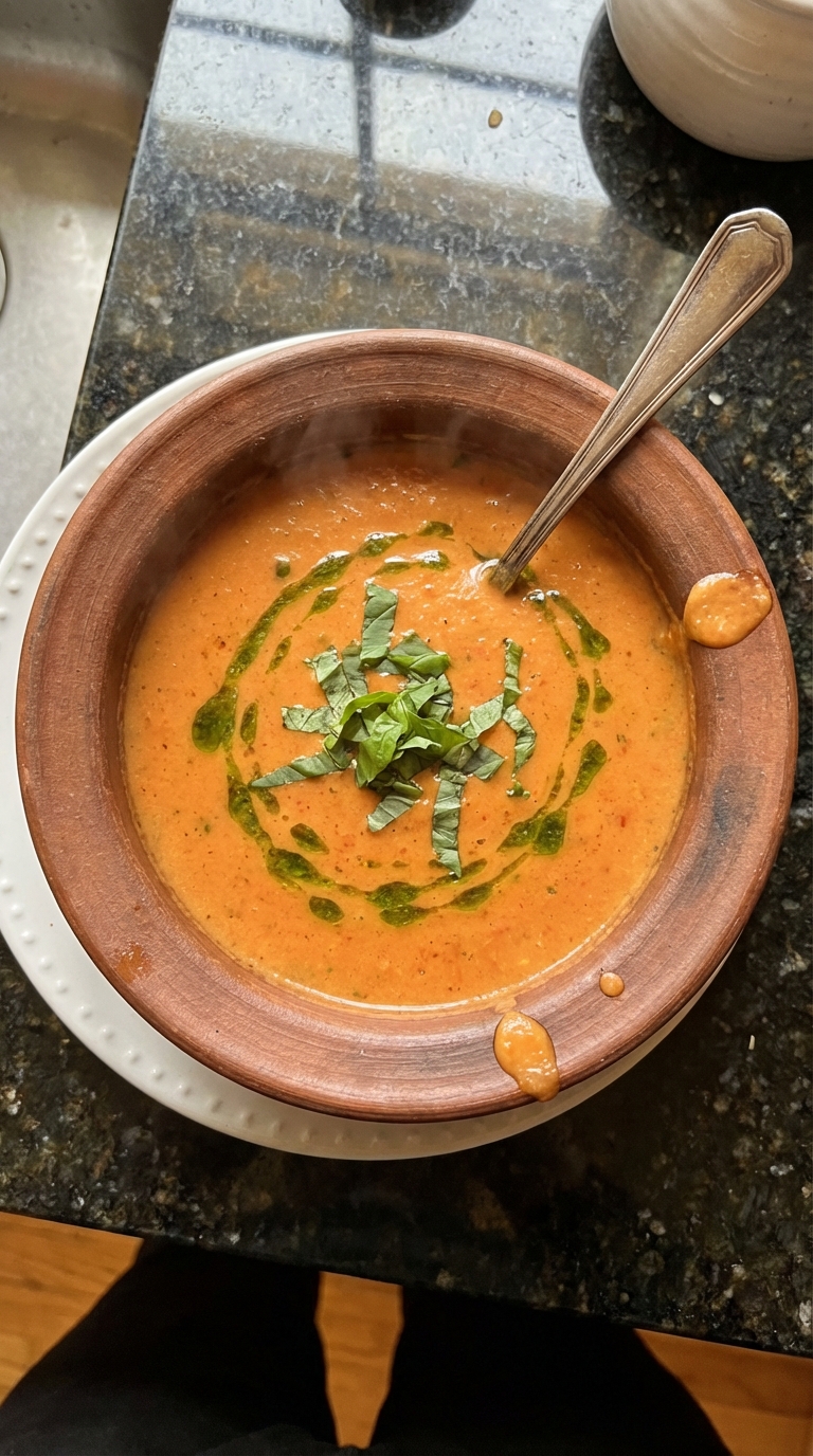 Classic Tomato Basil Soup